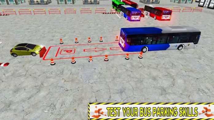 反向巴士停车3D